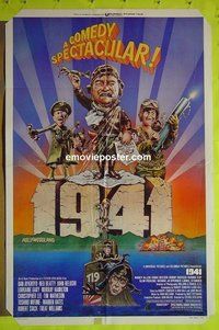 r005 1941 style F one-sheet movie poster '79 Spielberg, John Belushi