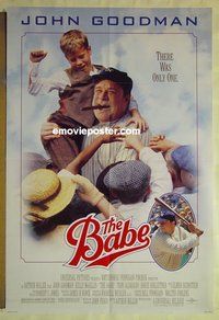 r106 BABE DS one-sheet movie poster '92 John Goodman, Kelly McGillis