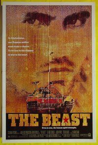 r144 BEAST OF WAR one-sheet movie poster '88 Jason Patric