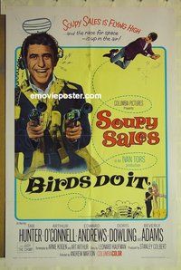 r192 BIRDS DO IT one-sheet movie poster '66 Soupy Sales, Hunter