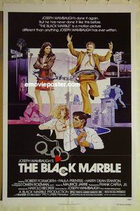 r201 BLACK MARBLE style B one-sheet movie poster '80 Foxworth, Prentiss