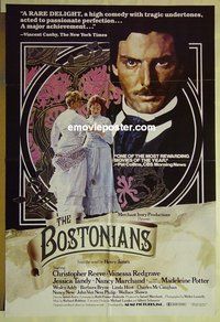 r244 BOSTONIANS one-sheet movie poster '84 Chris Reeve, Redgrave