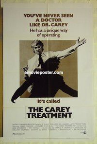 r346 CAREY TREATMENT style B one-sheet movie poster '72 James Coburn