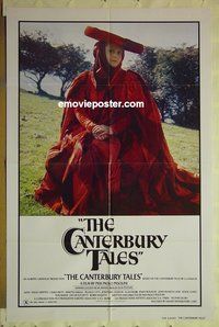 r335 CANTERBURY TALES one-sheet movie poster '80 Pier Paolo Pasolini