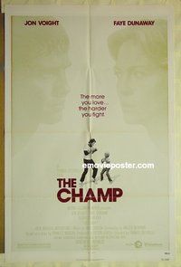 r374 CHAMP one-sheet movie poster '79 Jon Voight, Rick Schroder