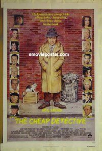 r388 CHEAP DETECTIVE style B one-sheet movie poster '78 Falk, Ann-Margret
