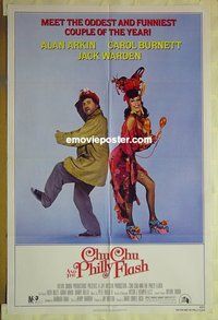 r414 CHU CHU & THE PHILLY FLASH one-sheet movie poster '81 Alan Arkin