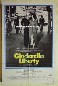 r416 CINDERELLA LIBERTY one-sheet movie poster '74 James Caan, Marsha Mason
