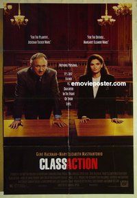 r429 CLASS ACTION DS one-sheet movie poster '91 Gene Hackman