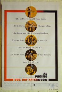 r536 DOG DAY AFTERNOON one-sheet movie poster '75 Al Pacino, SidneyLumet