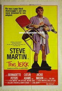 r840 JERK style B one-sheet movie poster '79 Steve Martin classic!