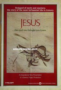 r841 JESUS one-sheet movie poster '79 Brian Deacon as Christ!