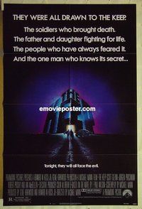 r858 KEEP one-sheet movie poster '83 Michael Mann