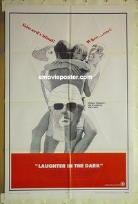 r900 LAUGHTER IN THE DARK one-sheet movie poster '69 Nicol Williamson