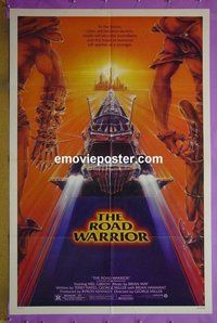 r941 MAD MAX 2: THE ROAD WARRIOR one-sheet movie poster '82 Mel