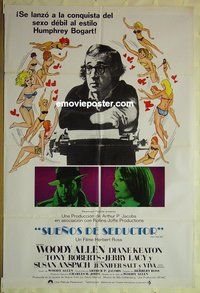 s081 PLAY IT AGAIN SAM Spanish one-sheet movie poster '72 Woody Allen