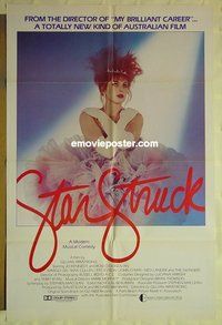 s267 STAR STRUCK one-sheet movie poster '82 Jo Kennedy, Australian!
