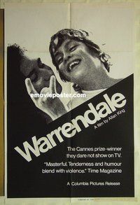 s407 WARRENDALE one-sheet movie poster '67 early important documentary!