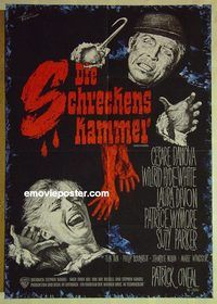 t566 CHAMBER OF HORRORS German movie poster '66 fear flasher!