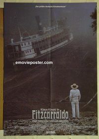 t618 FITZCARRALDO #2 German movie poster '82 Klaus Kinski, Herzog