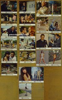 t502 YOU ONLY LIVE TWICE 22 German lobby cards '67 Connery IS Bond
