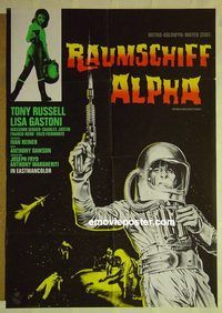 t783 WILD, WILD, WILD PLANET German movie poster '65 Tony Russell