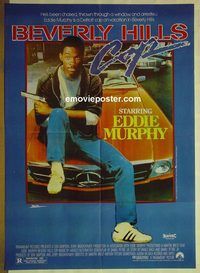 t830 BEVERLY HILLS COP Pakistani movie poster '84 Eddie Murphy