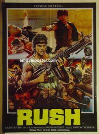 u144 RUSH Pakistani movie poster '83 Conrad Nichols