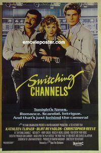 u208 SWITCHING CHANNELS Pakistani movie poster '88 Kathleen Turner