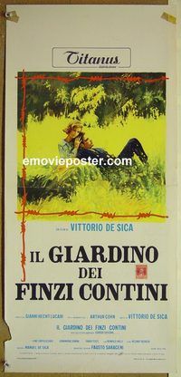 v623 GARDEN OF THE FINZI-CONTINIS Italian locandina movie poster '70