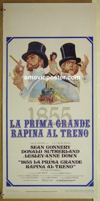 v629 GREAT TRAIN ROBBERY Italian locandina movie poster '79 Connery
