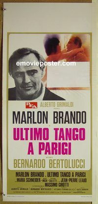 v640 LAST TANGO IN PARIS Italian locandina movie poster '73 Brando
