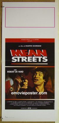 v644 MEAN STREETS Italian locandina movie poster R80s De Niro, Keitel