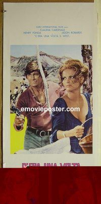 v652 ONCE UPON A TIME IN THE WEST Italian locandina movie poster R70s