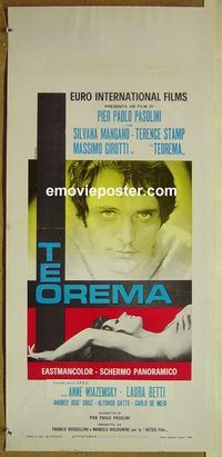 v674 TEOREMA Italian locandina movie poster '68 Pasolini, Stamp