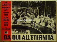 v716 FROM HERE TO ETERNITY Italian photobusta movie poster R60s Lancaster
