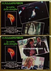 v723 HALLOWEEN 2 Italian photobusta movie posters '78 Curtis classic!