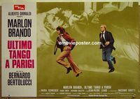 v733 LAST TANGO IN PARIS Italian photobusta movie poster '73 Brando