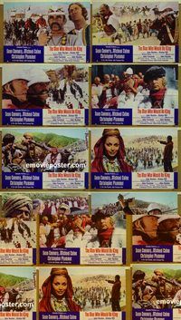 v739 MAN WHO WOULD BE KING 10 Italian photobusta movie posters '75