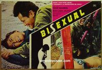 v758 SEX CHECK Italian photobusta movie poster '68 Michijo Ookusu, Bisexual!