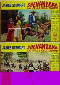 v759 SHENANDOAH 2 Italian photobusta movie posters '65 James Stewart
