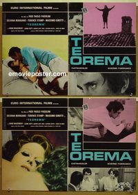 v764 TEOREMA 2 Italian photobusta movie posters '68 Pasolini, Stamp