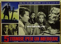 v765 TERROR-CREATURES FROM THE GRAVE Italian photobusta movie poster '66