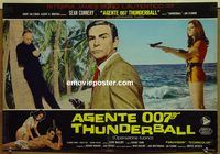 v769 THUNDERBALL #2 Italian photobusta movie poster '65 Connery as Bond