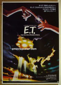v109 ET #3 Japanese movie poster '82 better than advance U.S.!