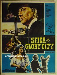 v940 PLACE CALLED GLORY Pakistani movie poster '66 Lex Barker