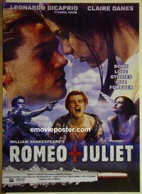 v954 ROMEO & JULIET Pakistani movie poster '96 DiCaprio, Danes