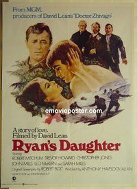 v959 RYAN'S DAUGHTER Pakistani movie poster '70 Mitchum, Howard