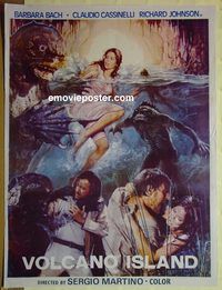 v974 SOMETHING WAITS IN THE DARK Pakistani movie poster '80 Mel Ferrer
