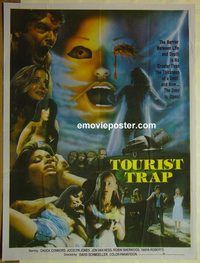 v991 TOURIST TRAP Pakistani movie poster '79 Chuck Connors